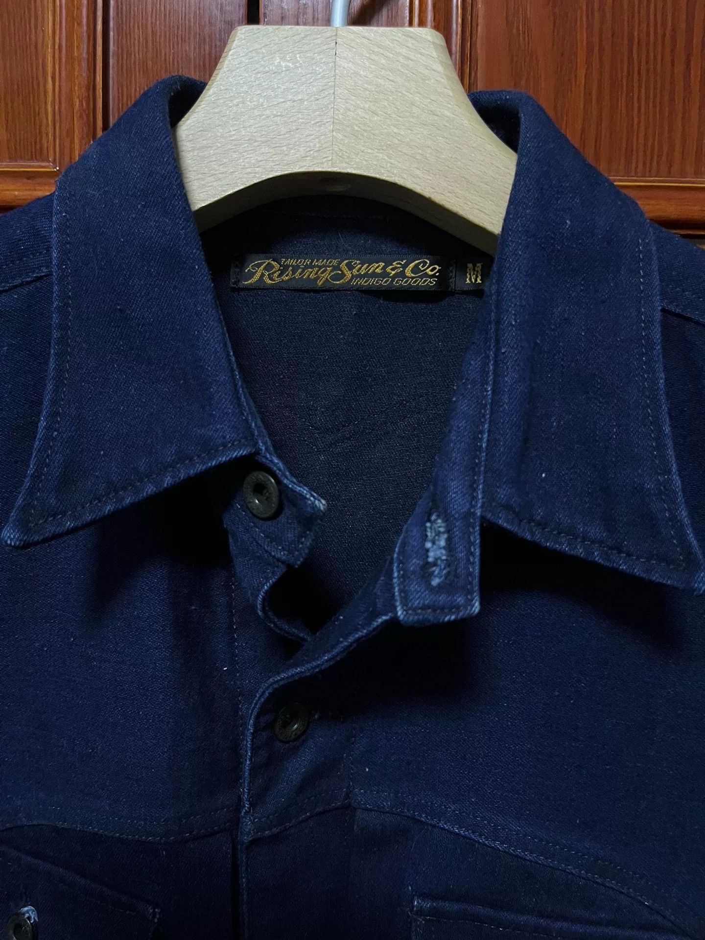 Rising Sun & Co. RISING SUN Indigo Denim Jacket Size US M / EU 48-50 / 2 - 3 Thumbnail
