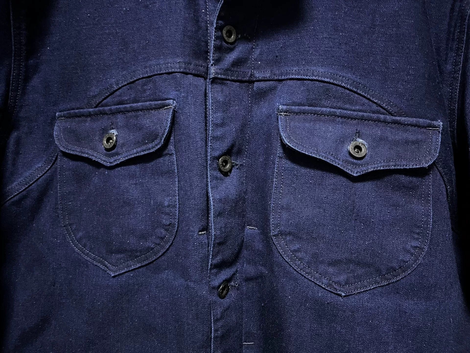 Rising Sun & Co. RISING SUN Indigo Denim Jacket Size US M / EU 48-50 / 2 - 7 Thumbnail