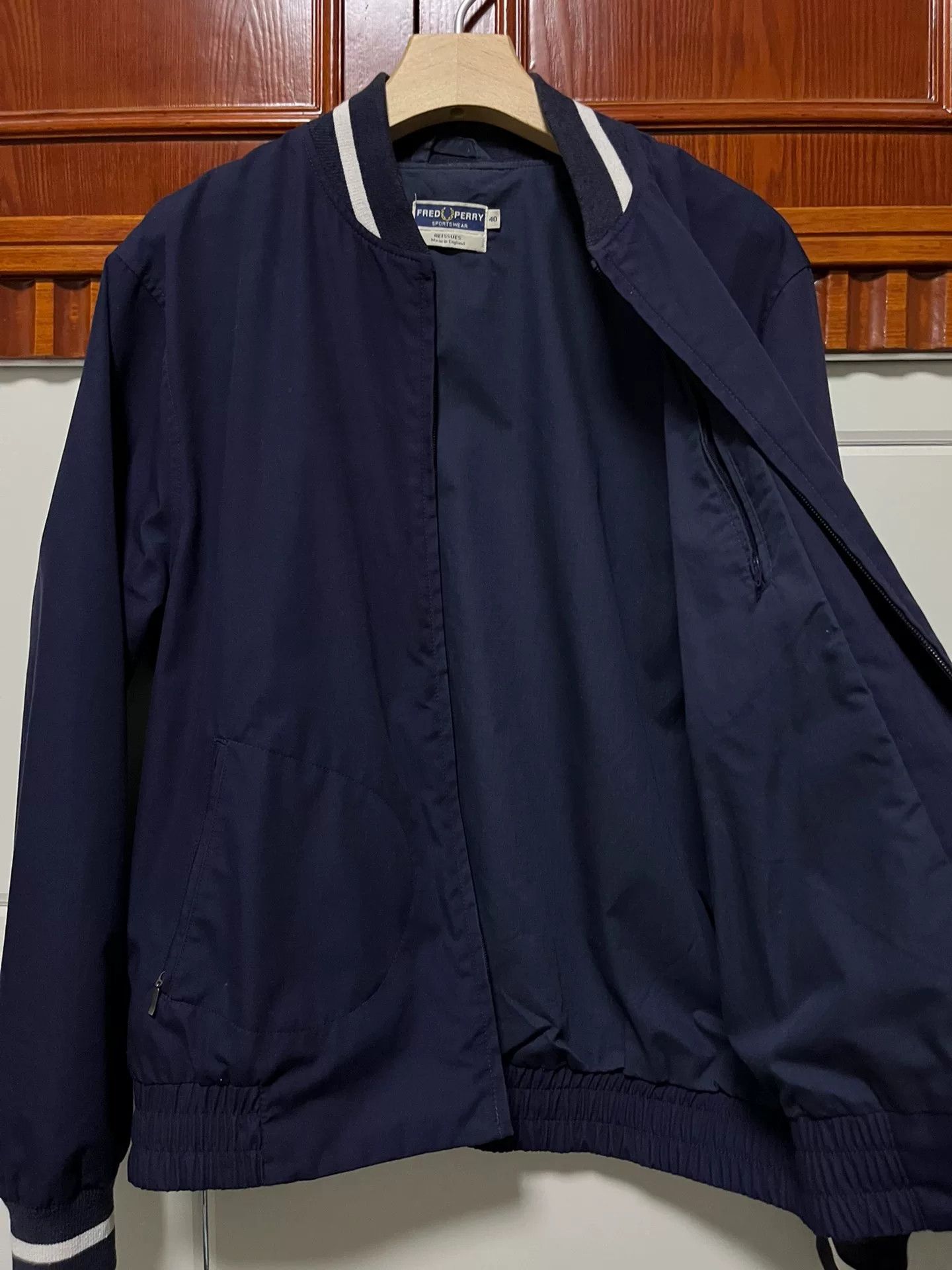 Fred Perry Fred Perry British-Made Baseball Jacket Size US XXS / EU 40 - 2 Thumbnail