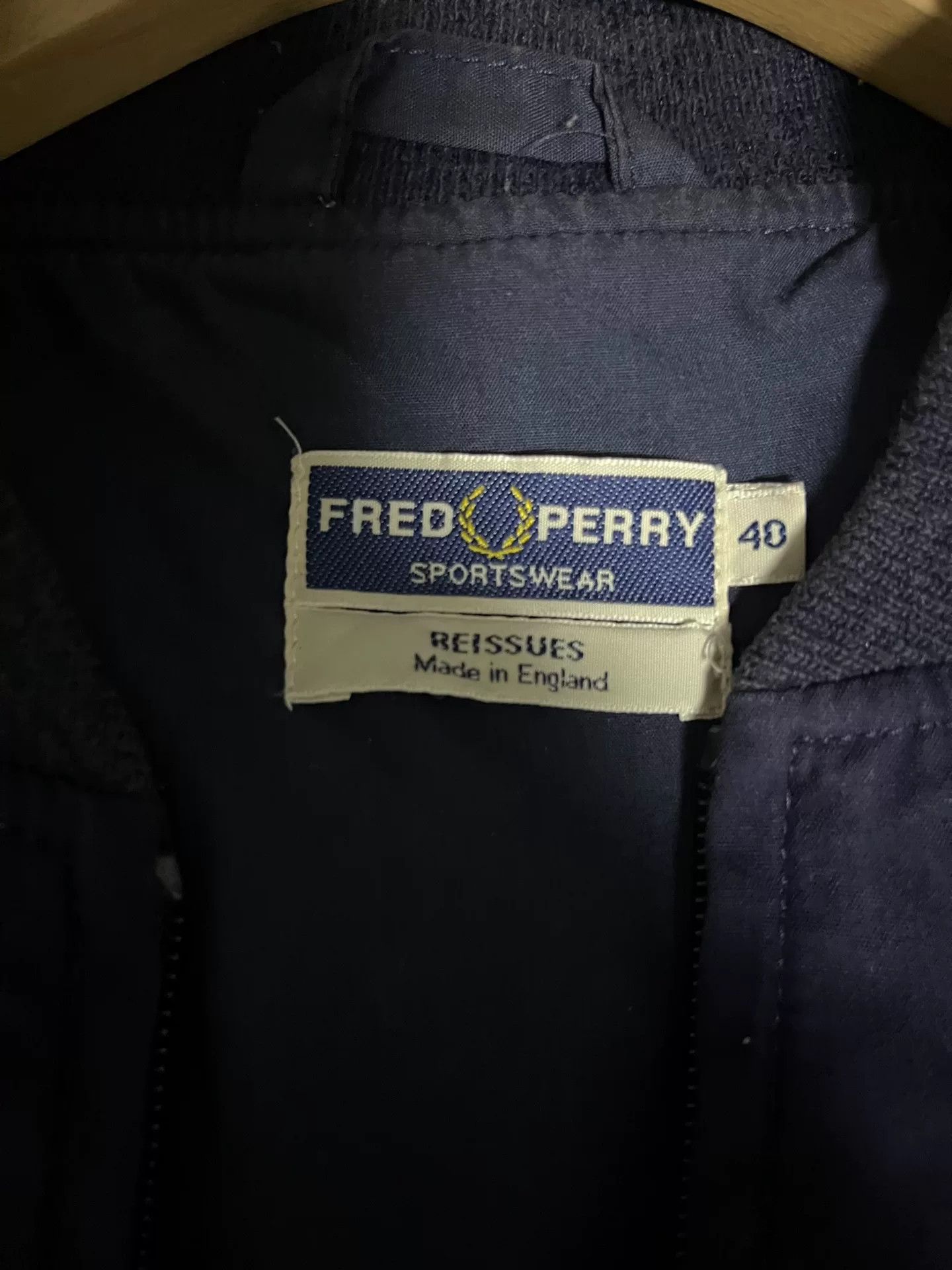 Fred Perry Fred Perry British-Made Baseball Jacket Size US XXS / EU 40 - 5 Thumbnail