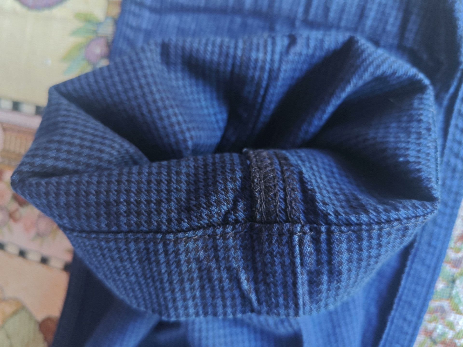 Pure Blue Japan Pure Blue Japan Houndstooth Indigo Pants Size US 34 / EU 50 - 8 Thumbnail