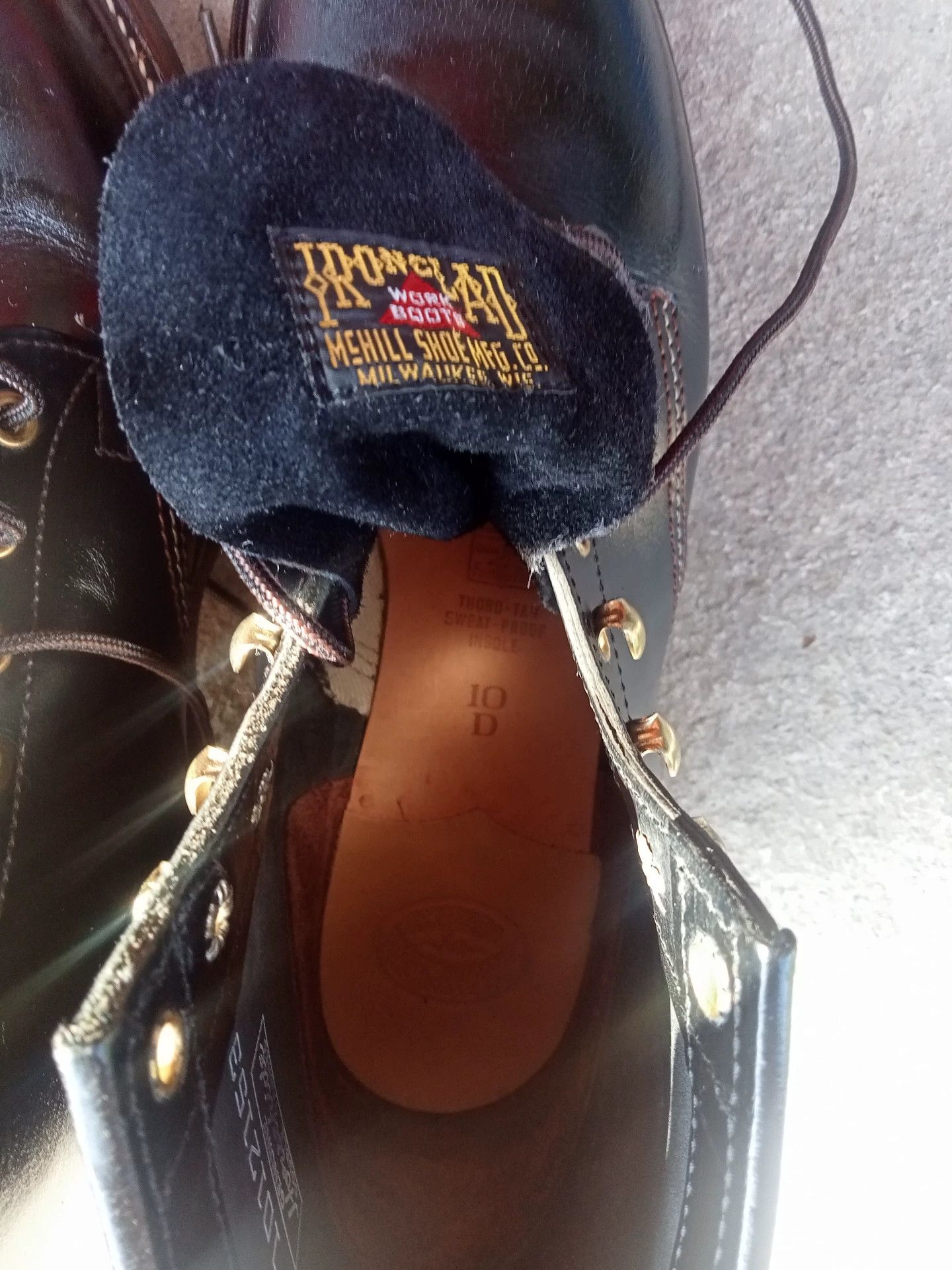 TOYS McCOY TOYS MCCOY Vintage Horsehide 10D Work Boots Size US 10 / EU 43 - 5 Thumbnail