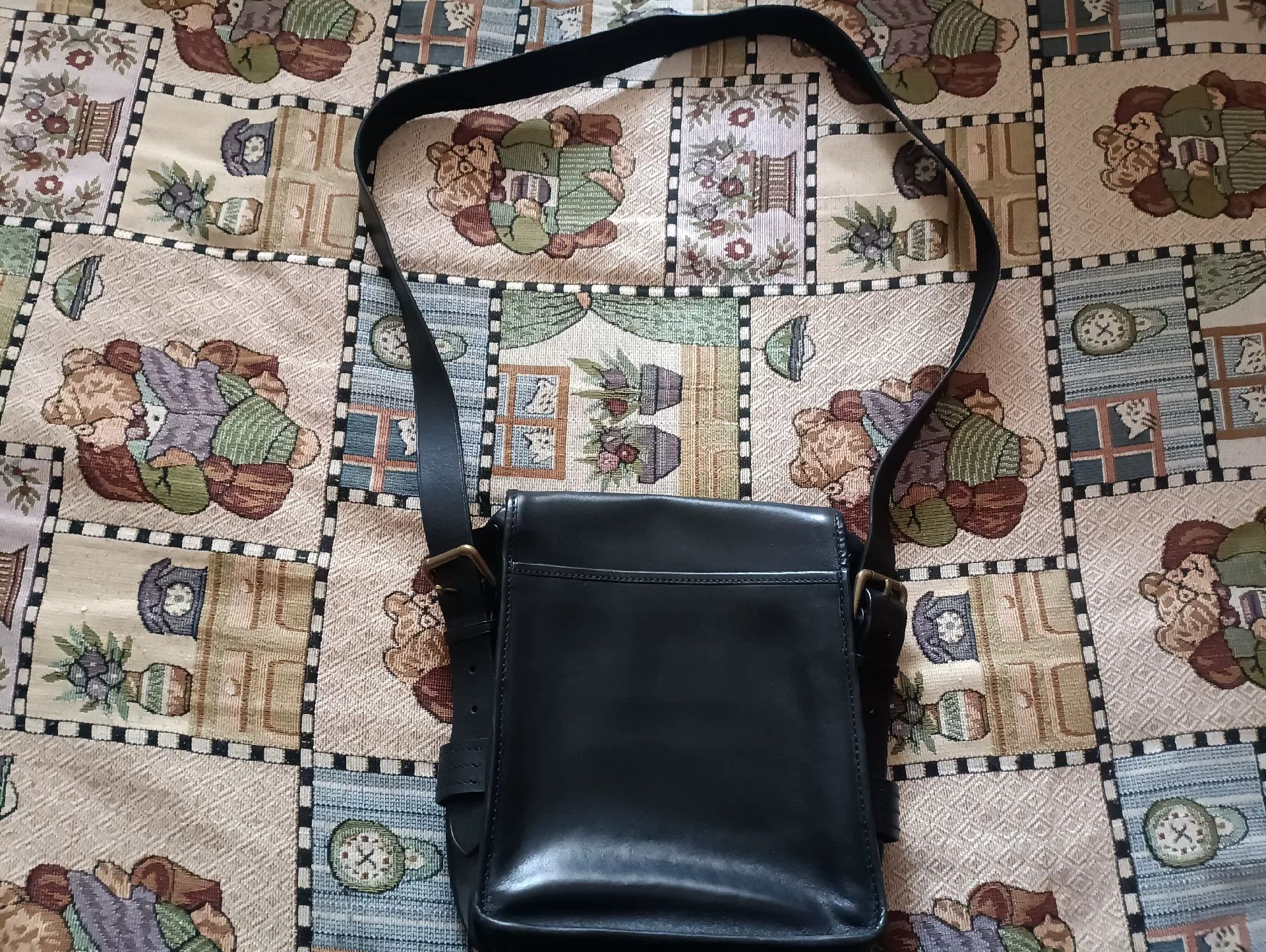 Ralph Lauren Ralph Lauren Black Leather Commuter Bag Size ONE SIZE - 3 Thumbnail
