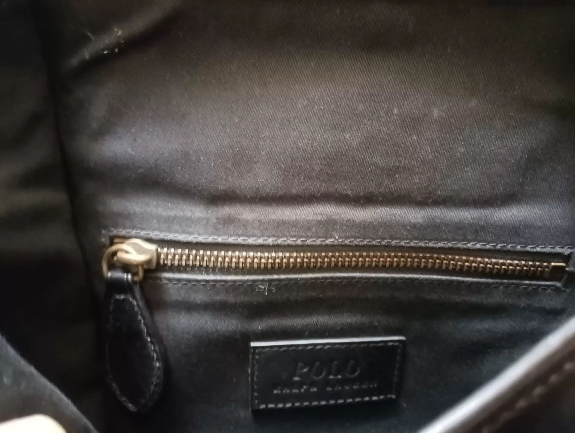 Ralph Lauren Ralph Lauren Black Leather Commuter Bag Size ONE SIZE - 4 Thumbnail