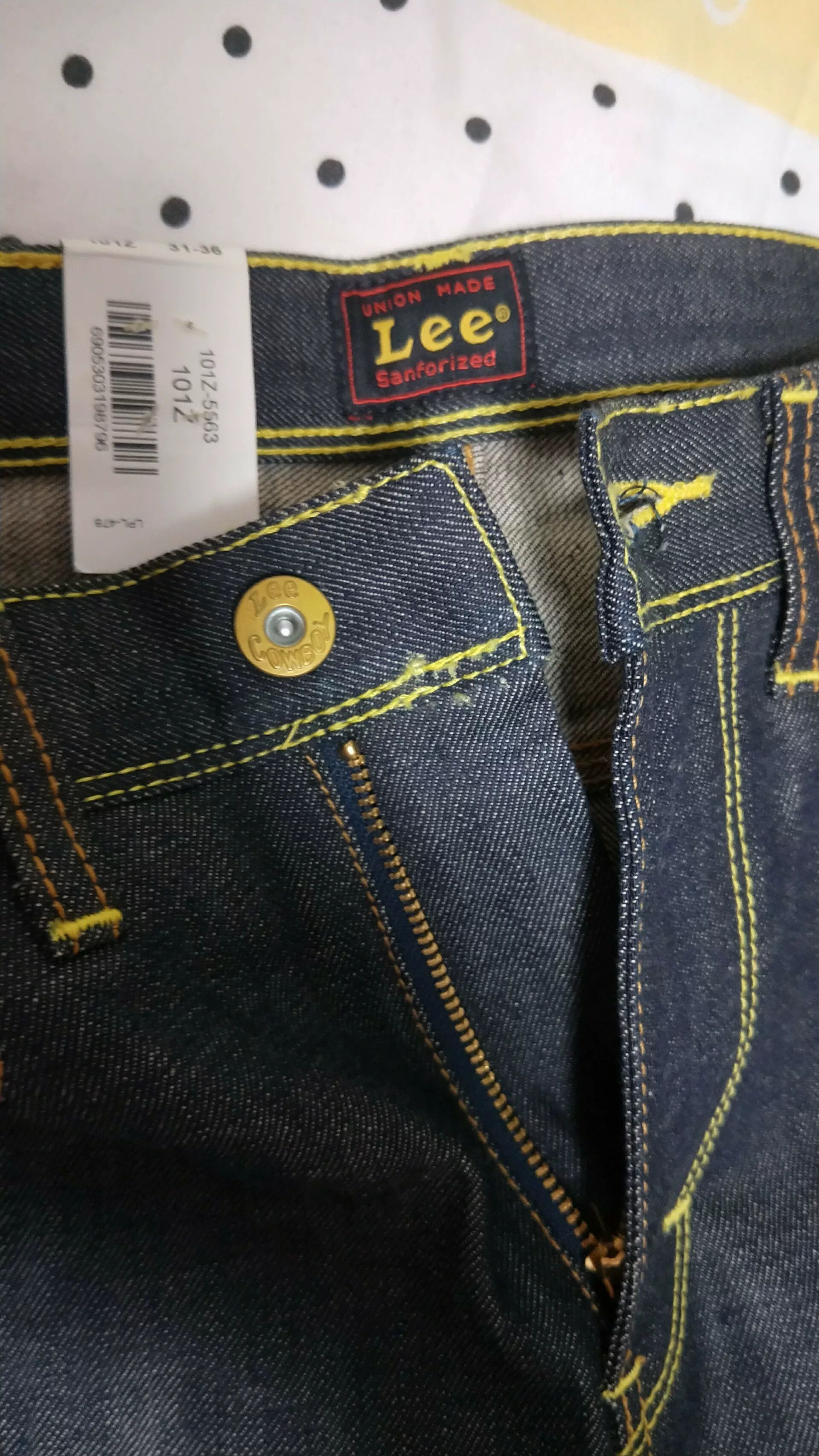 Lee LEE 101Z-5563 Denim Jeans Size US 31 - 2 Thumbnail