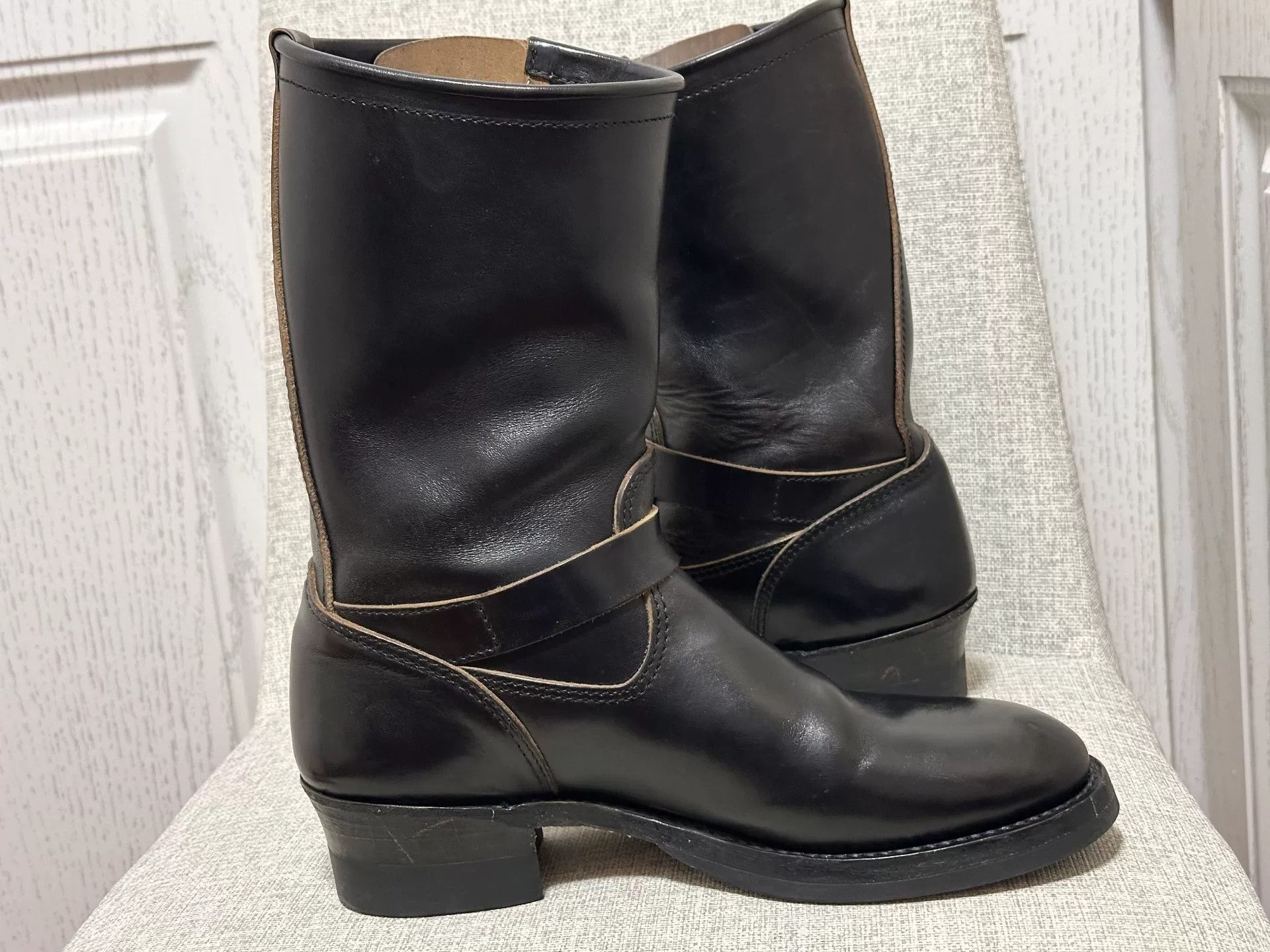 ATTRACTIONS ATTRACTIONS 444 Engineer Boots Size US 7.5 / EU 40-41 - 5 Thumbnail