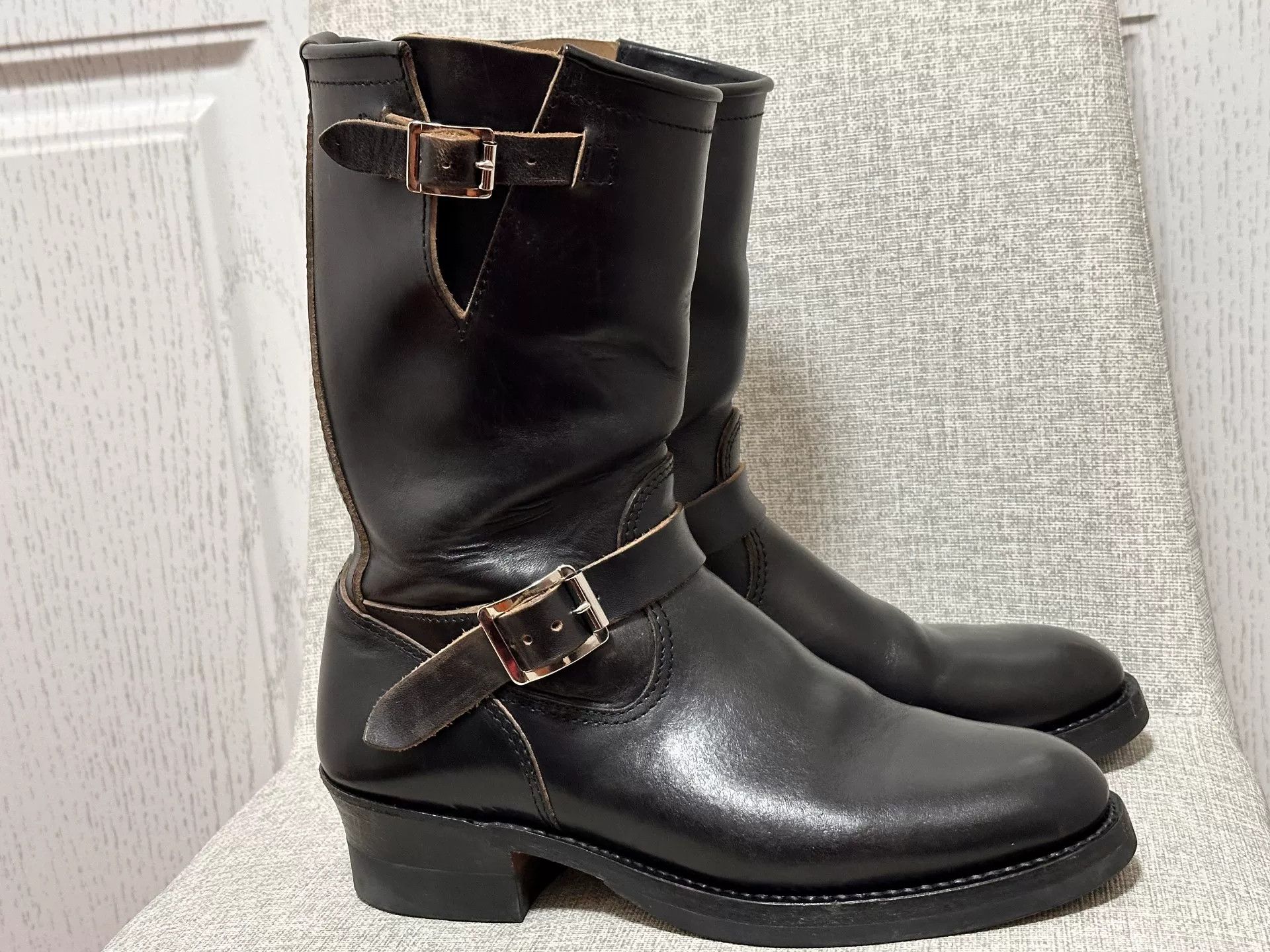 ATTRACTIONS ATTRACTIONS 444 Engineer Boots Size US 7.5 / EU 40-41 - 2 Thumbnail