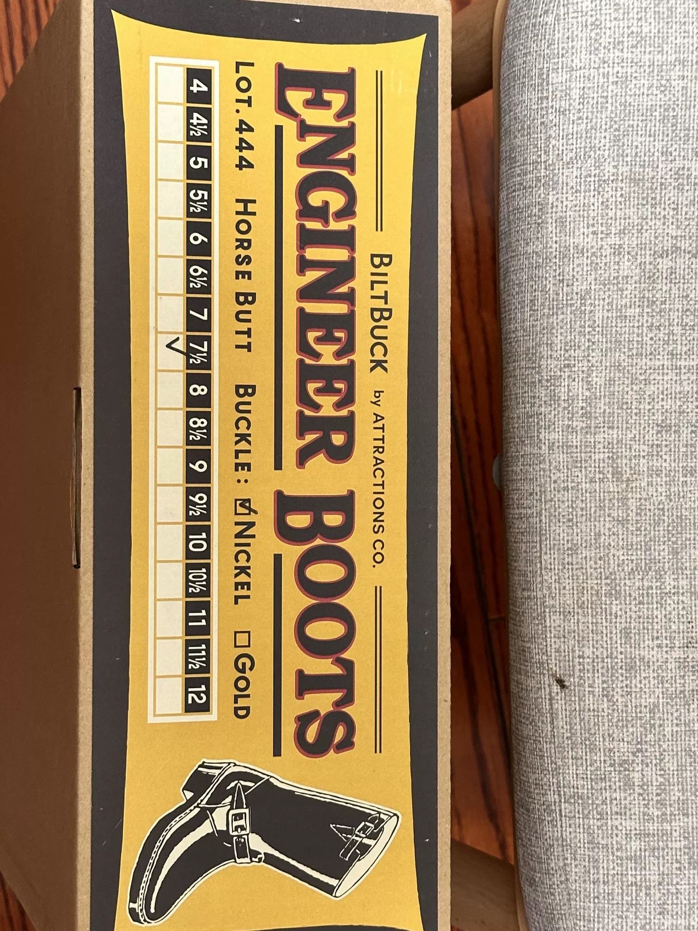 ATTRACTIONS ATTRACTIONS 444 Engineer Boots Size US 7.5 / EU 40-41 - 9 Thumbnail