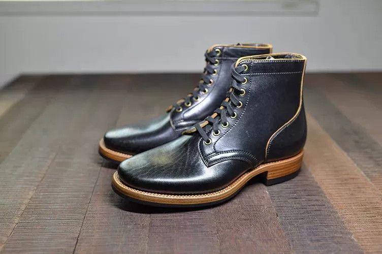 Redmoon Huomao Handmade Shinki Horsehide Boots Size US 7 / EU 40 - 5 Thumbnail