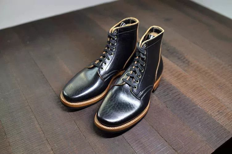 Redmoon Huomao Handmade Shinki Horsehide Boots Size US 7 / EU 40 - 6 Thumbnail