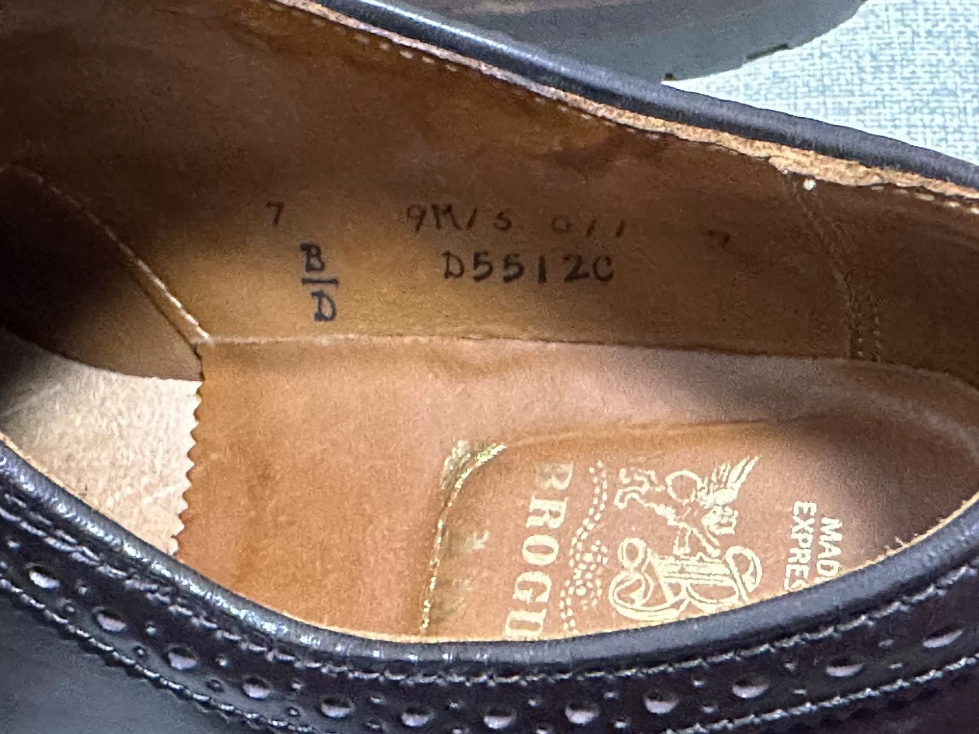 Alden Alden Shell Cordovan Longwing D5512C Size US 7 / EU 40 - 4 Thumbnail