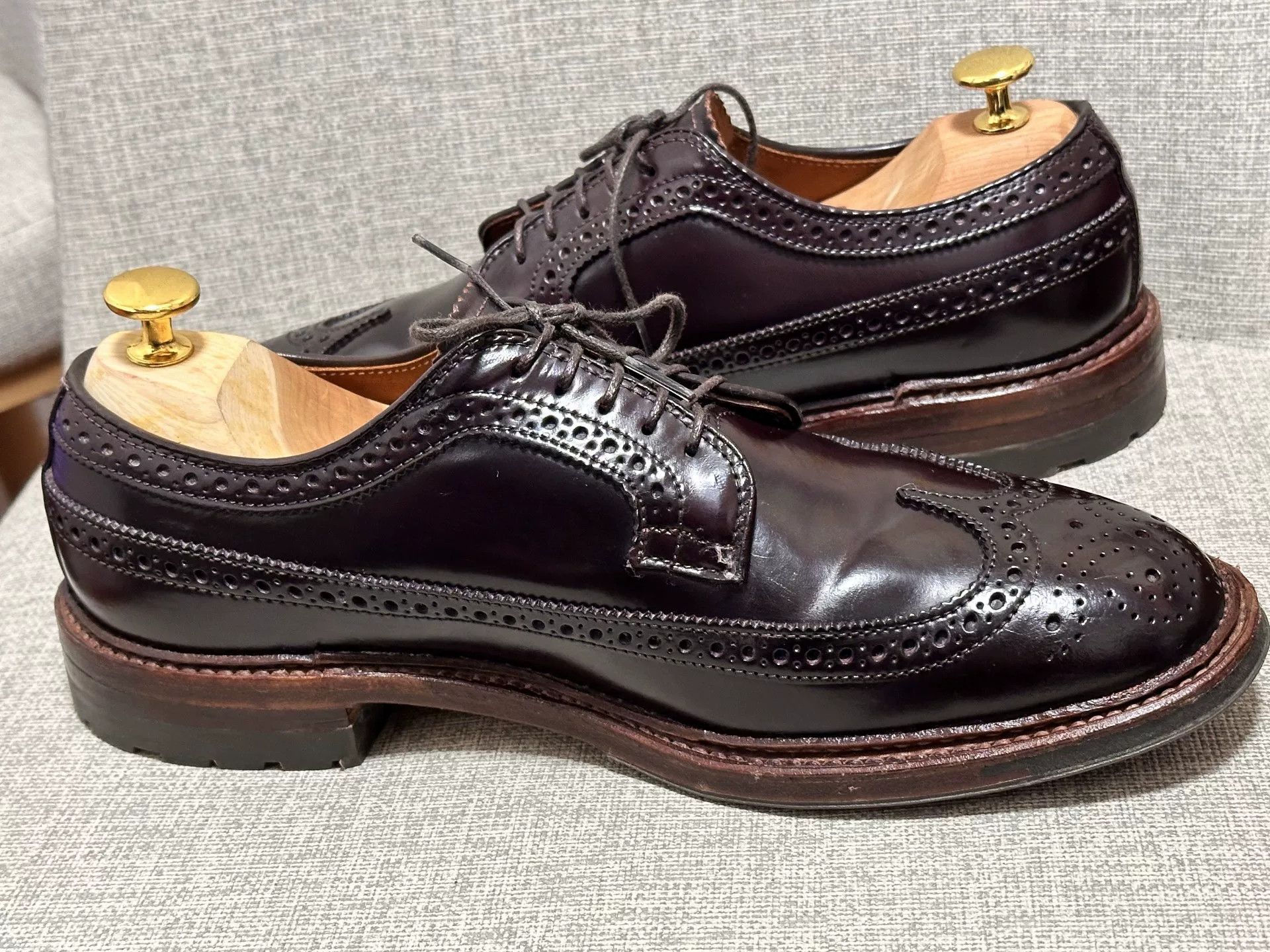 Alden Alden Shell Cordovan Longwing D5512C Size US 7.5 / EU 40-41 - 4 Thumbnail