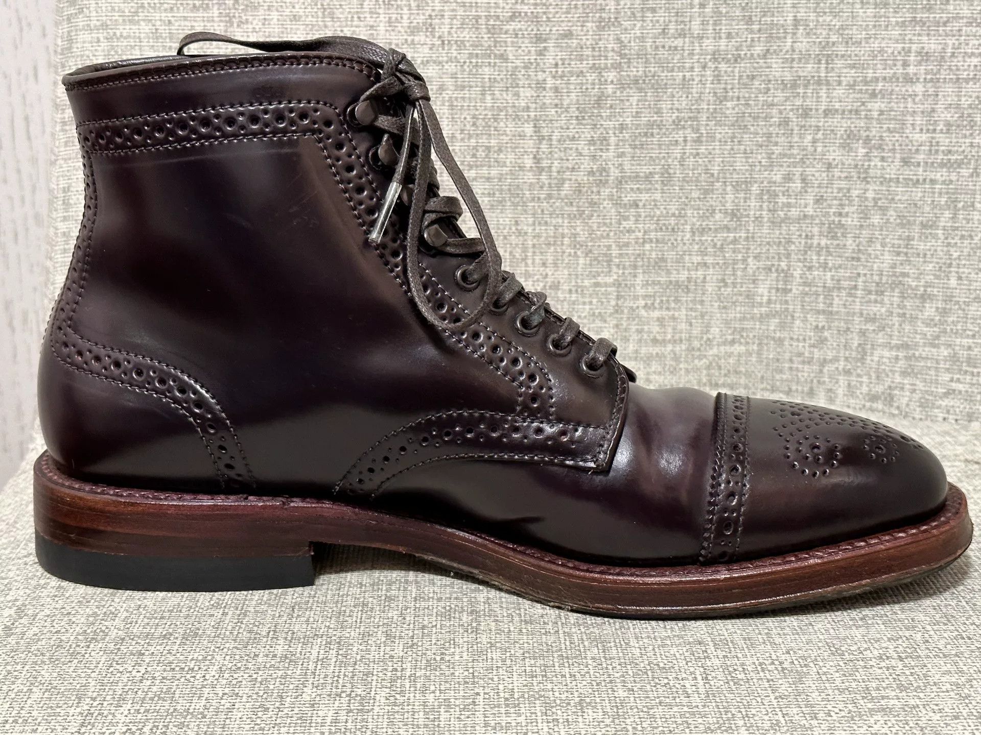 Alden Alden Venice Boot Shell Cordovan Size US 7.5 / EU 40-41 - 5 Thumbnail