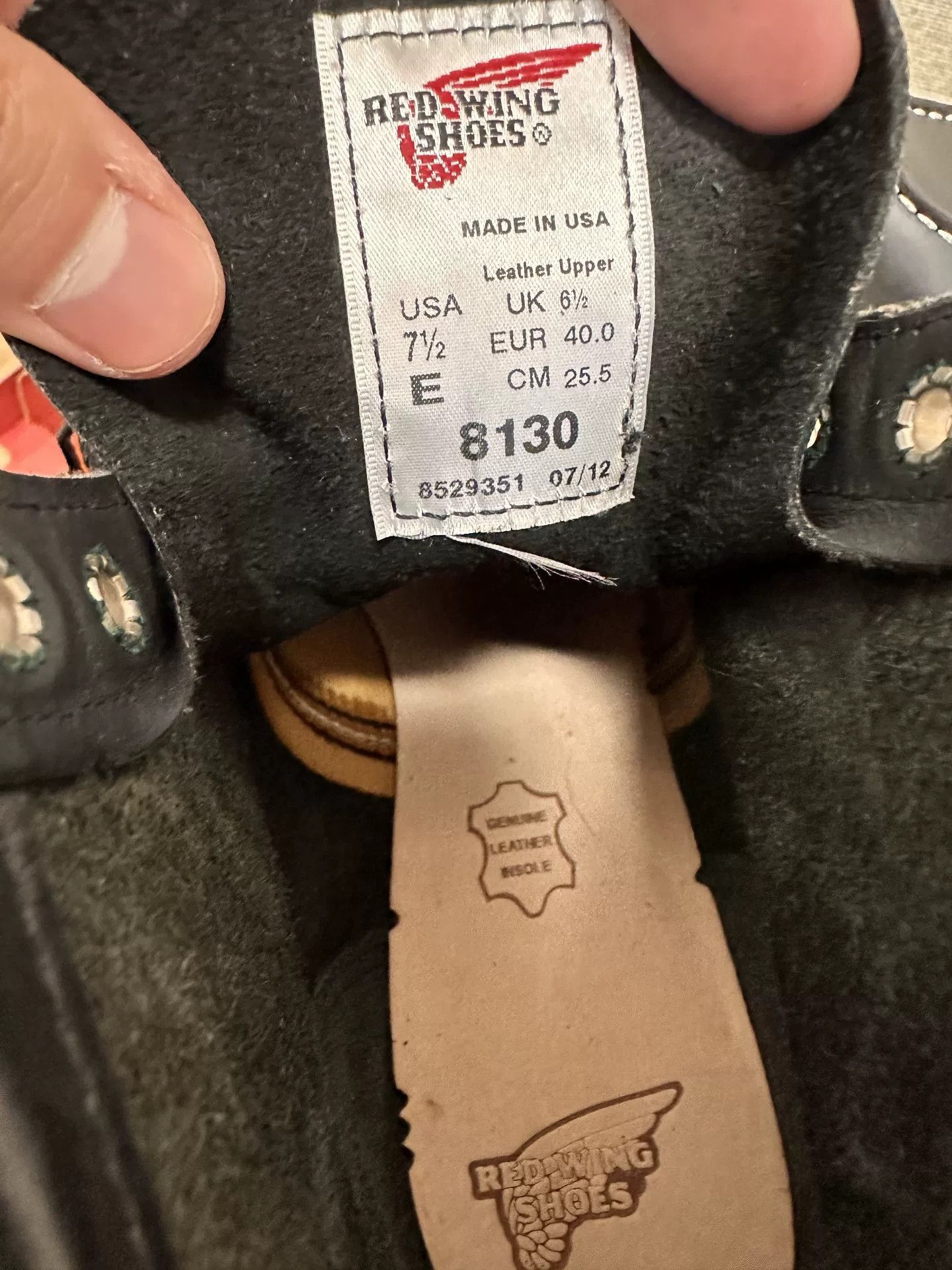 Red Wing Red Wing 8130 Size US 7.5 / EU 40-41 - 8 Thumbnail