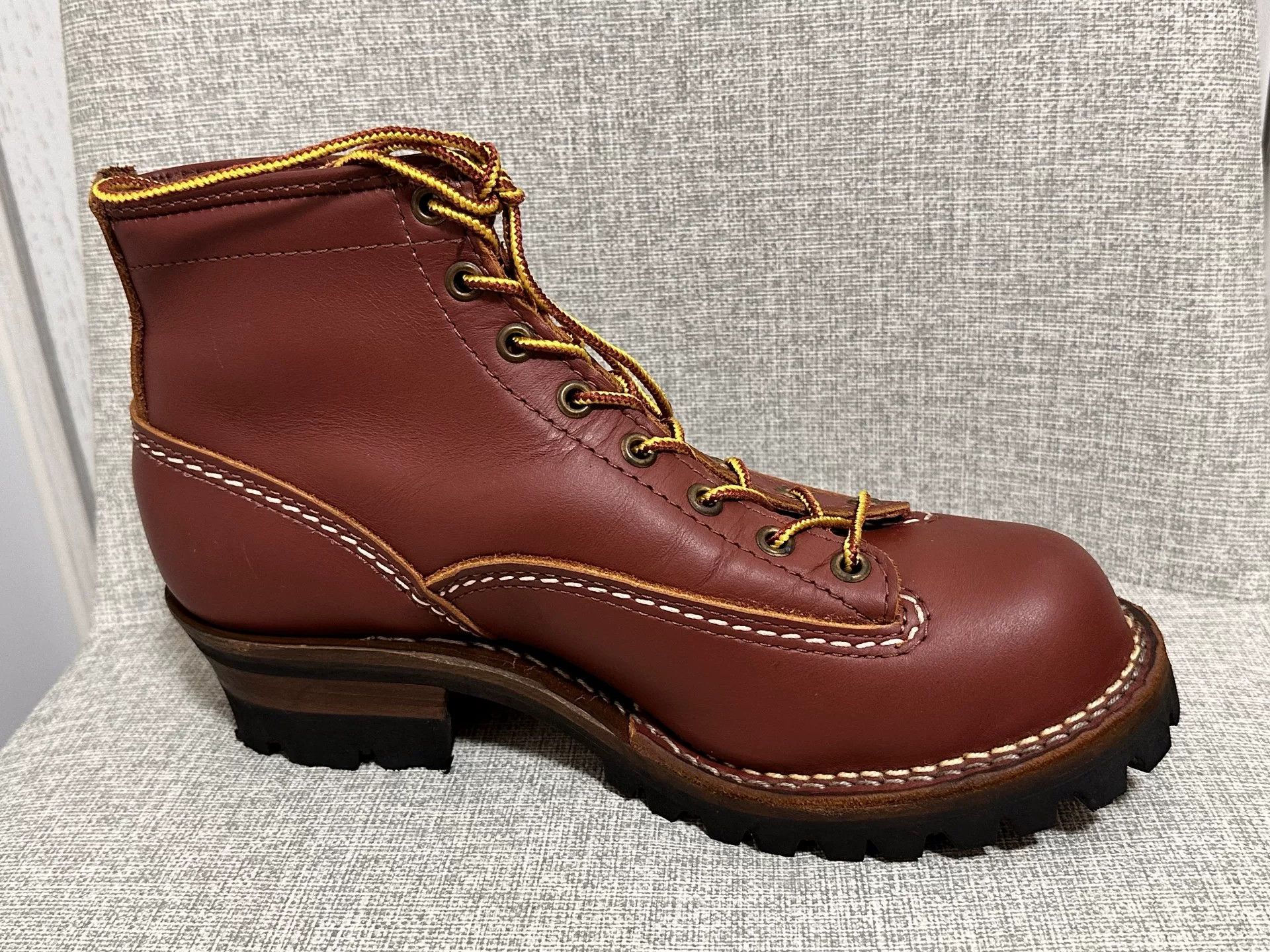 WESCO Wesco 9109 Red Dog Oil Leather Boots Size US 7.5 / EU 40-41 - 2 Thumbnail