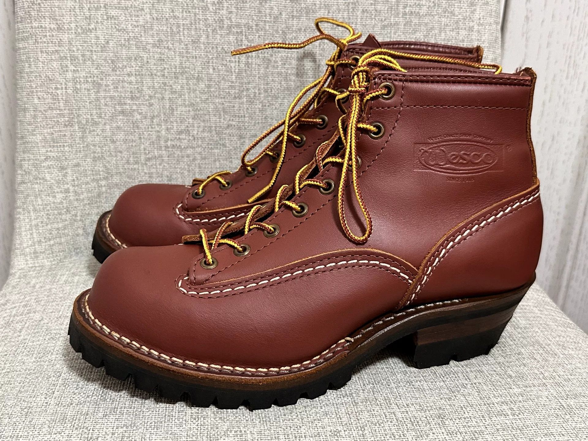 WESCO Wesco 9109 Red Dog Oil Leather Boots Size US 7.5 / EU 40-41 - 5 Thumbnail
