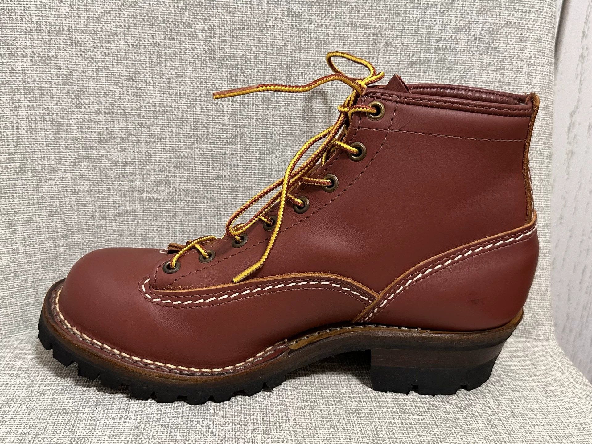 WESCO Wesco 9109 Red Dog Oil Leather Boots Size US 7.5 / EU 40-41 - 3 Thumbnail