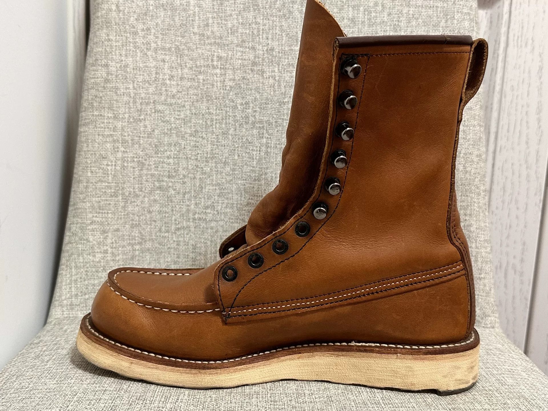 Red Wing Redwing 877 Sunset Yellow Size US 7 / EU 40 - 5 Thumbnail