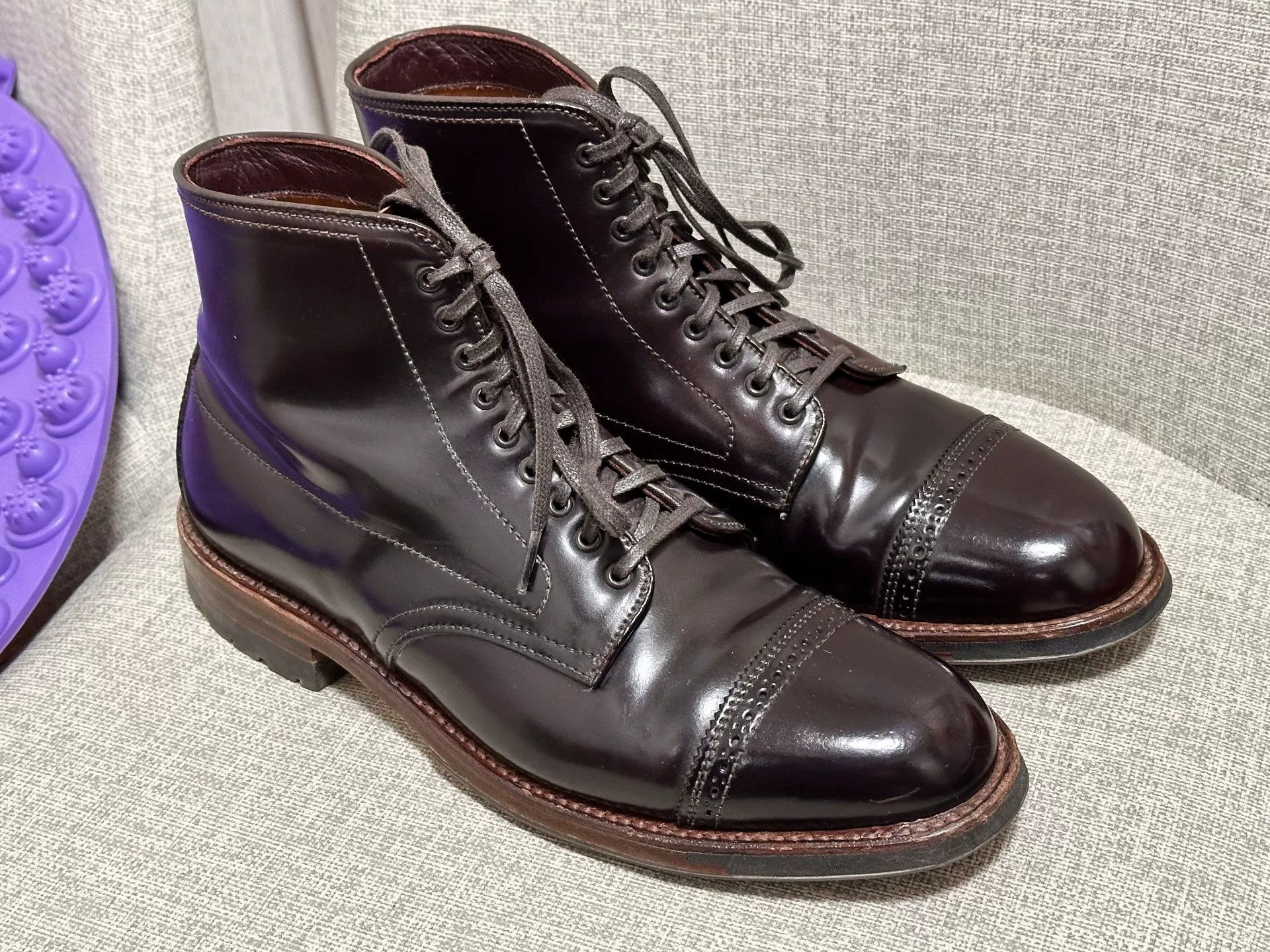 Alden Alden Shell Cordovan Jumper Captoe Size US 7.5 / EU 40-41 - 2 Thumbnail
