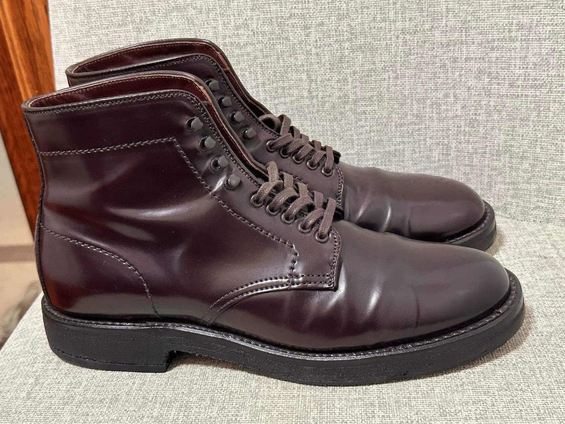 Alden Alden 379x Shell Cordovan Boots Size US 7 / EU 40 - 2 Thumbnail