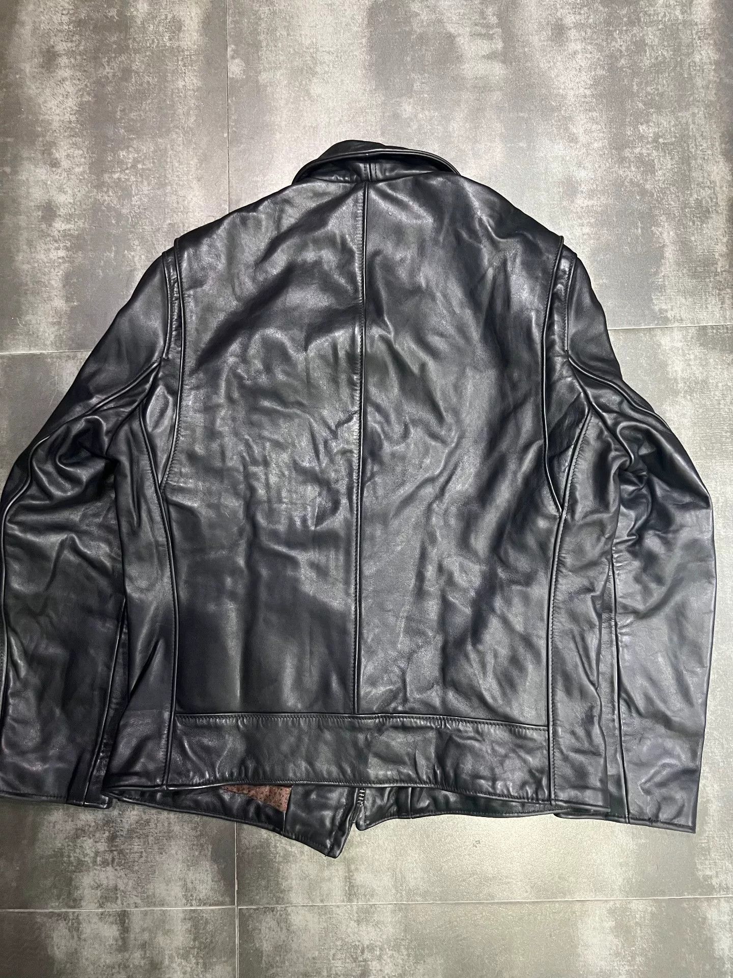 Schott SchottNYC James Lapel Leather Jacket Size US L / EU 52-54 / 3 - 7 Thumbnail