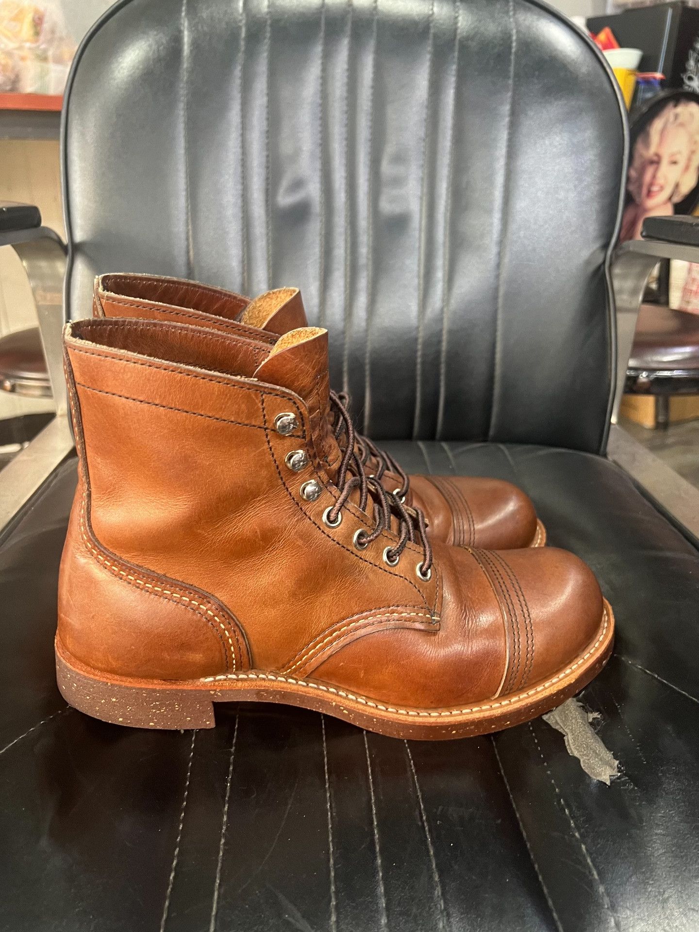 Red Wing Red Wing 8111 Work Boots Size US 7.5 / EU 40-41 - 4 Thumbnail