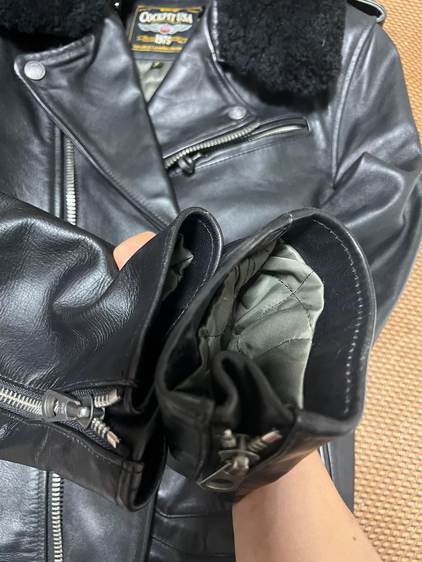 Cockpit USA COCKPIT American Horsehide Leather Jacket Size US S / EU 44-46 / 1 - 4 Thumbnail