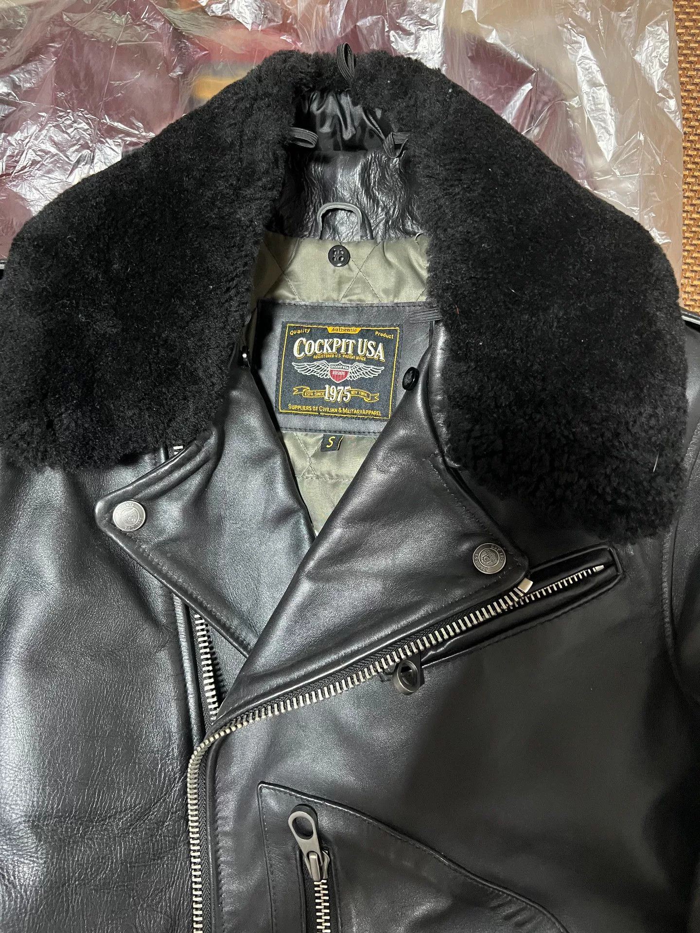 Cockpit USA COCKPIT American Horsehide Leather Jacket Size US S / EU 44-46 / 1 - 2 Thumbnail