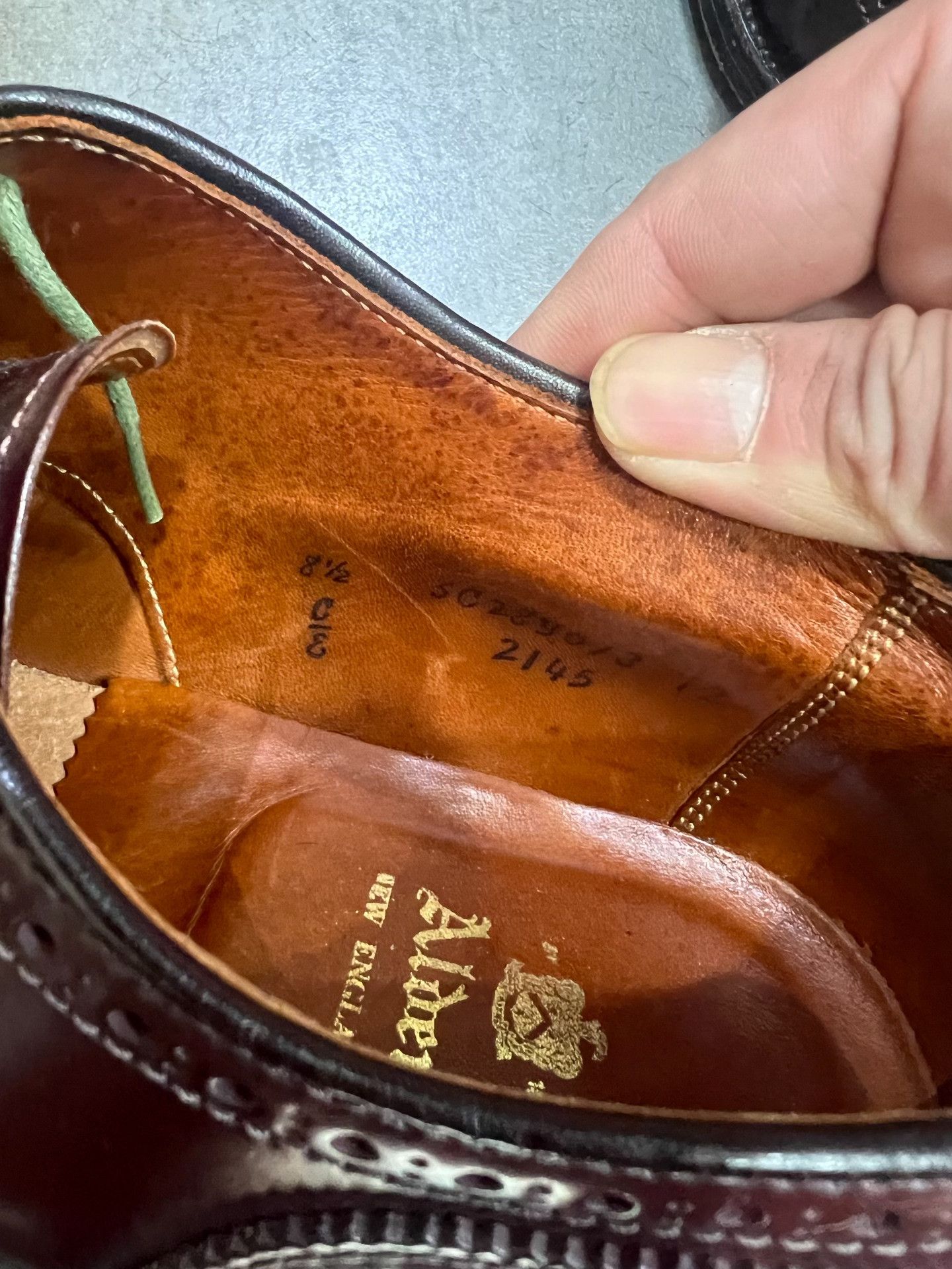 Alden Alden Carved Toe Shell Cordovan Boots Size US 8.5 / EU 41-42 - 6 Thumbnail