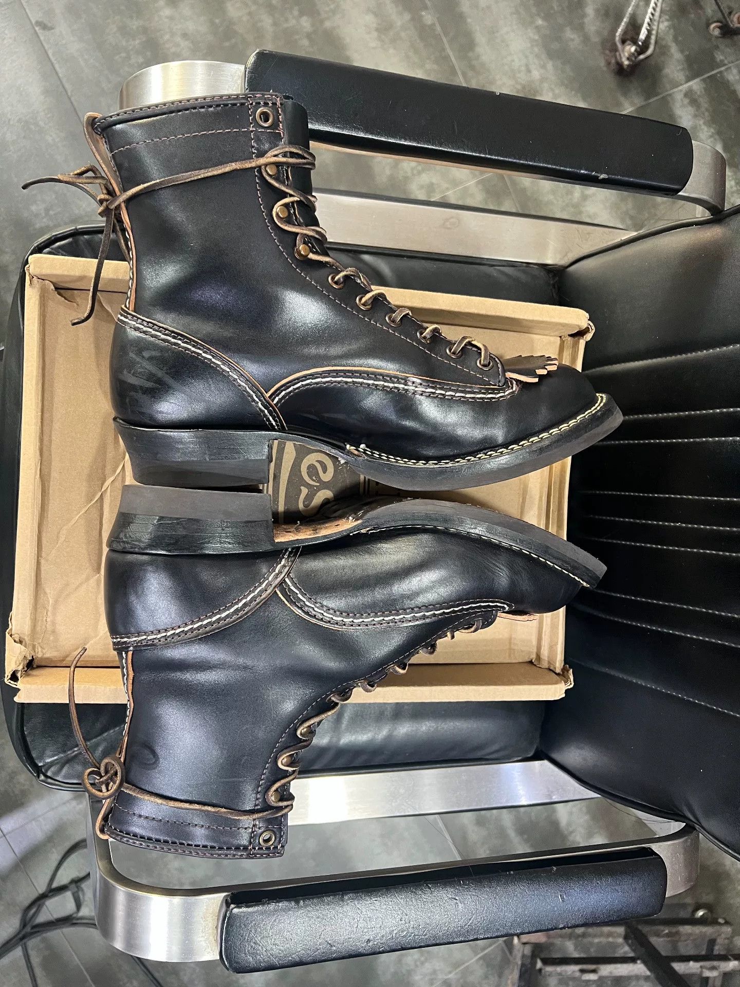 WESCO WESCO 100TH JOB MASTER Work Boots Size US 10 / EU 43 - 5 Thumbnail