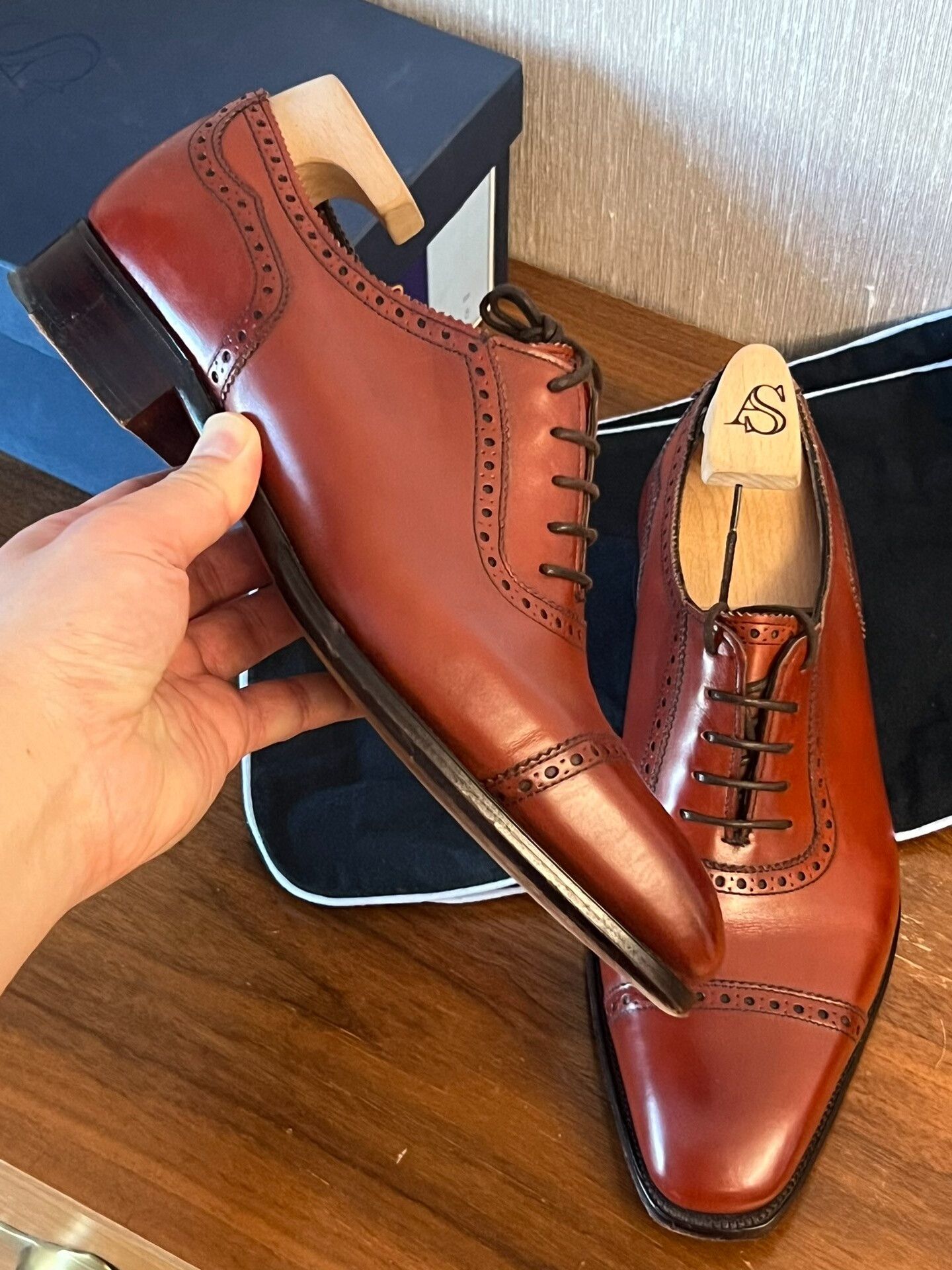 Alfred Sargent Alfred Sargent Adelaide Oxford Shoes Size US 10 / EU 43 - 2 Thumbnail