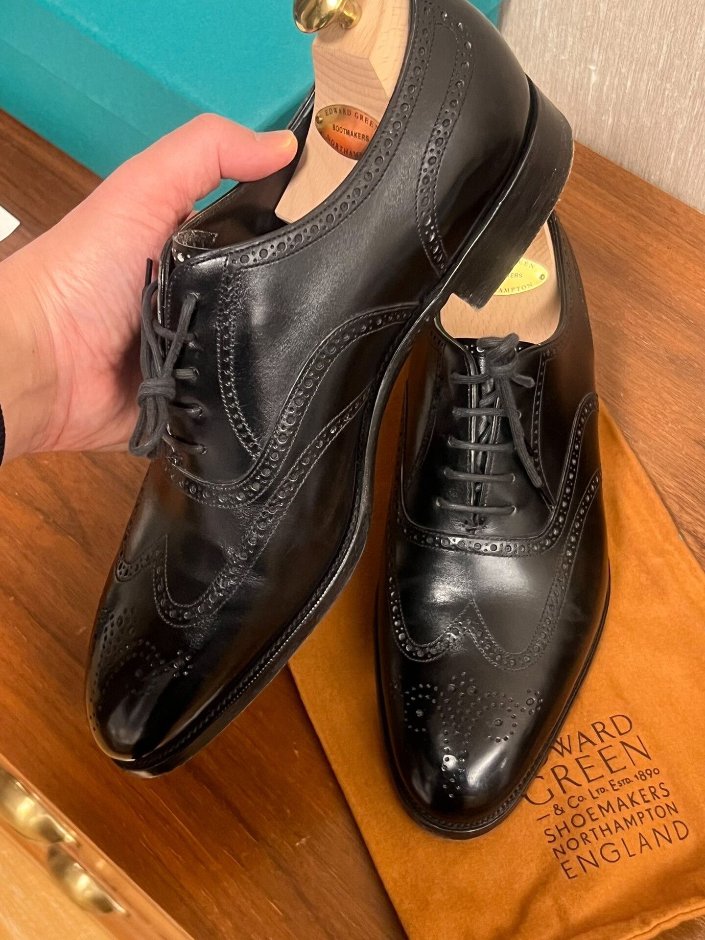 Edward Green Edward Green Brogue Oxford Shoes Size US 10 / EU 43 - 8 Thumbnail