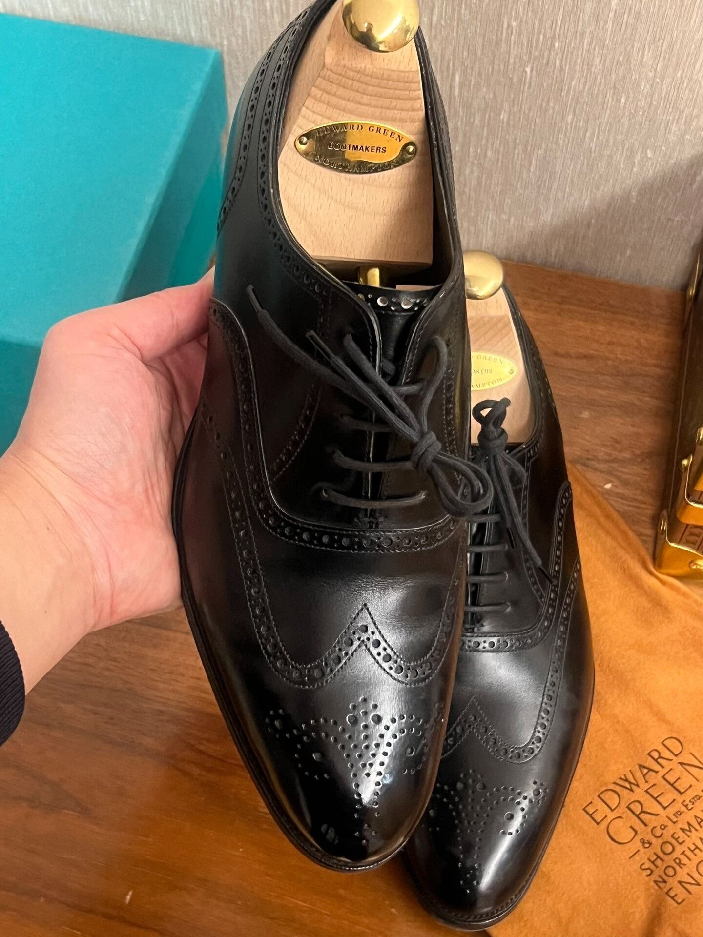 Edward Green Edward Green Brogue Oxford Shoes Size US 10 / EU 43 - 3 Thumbnail