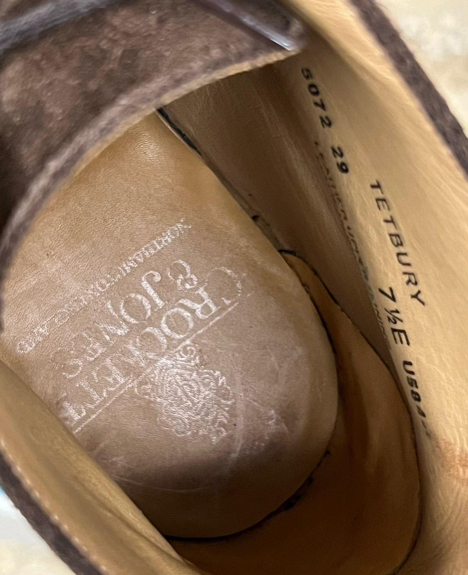 Crockett & Jones Crockett & Jones Suede Desert Boots 348 Size US 9.5 / EU 42-43 - 5 Thumbnail