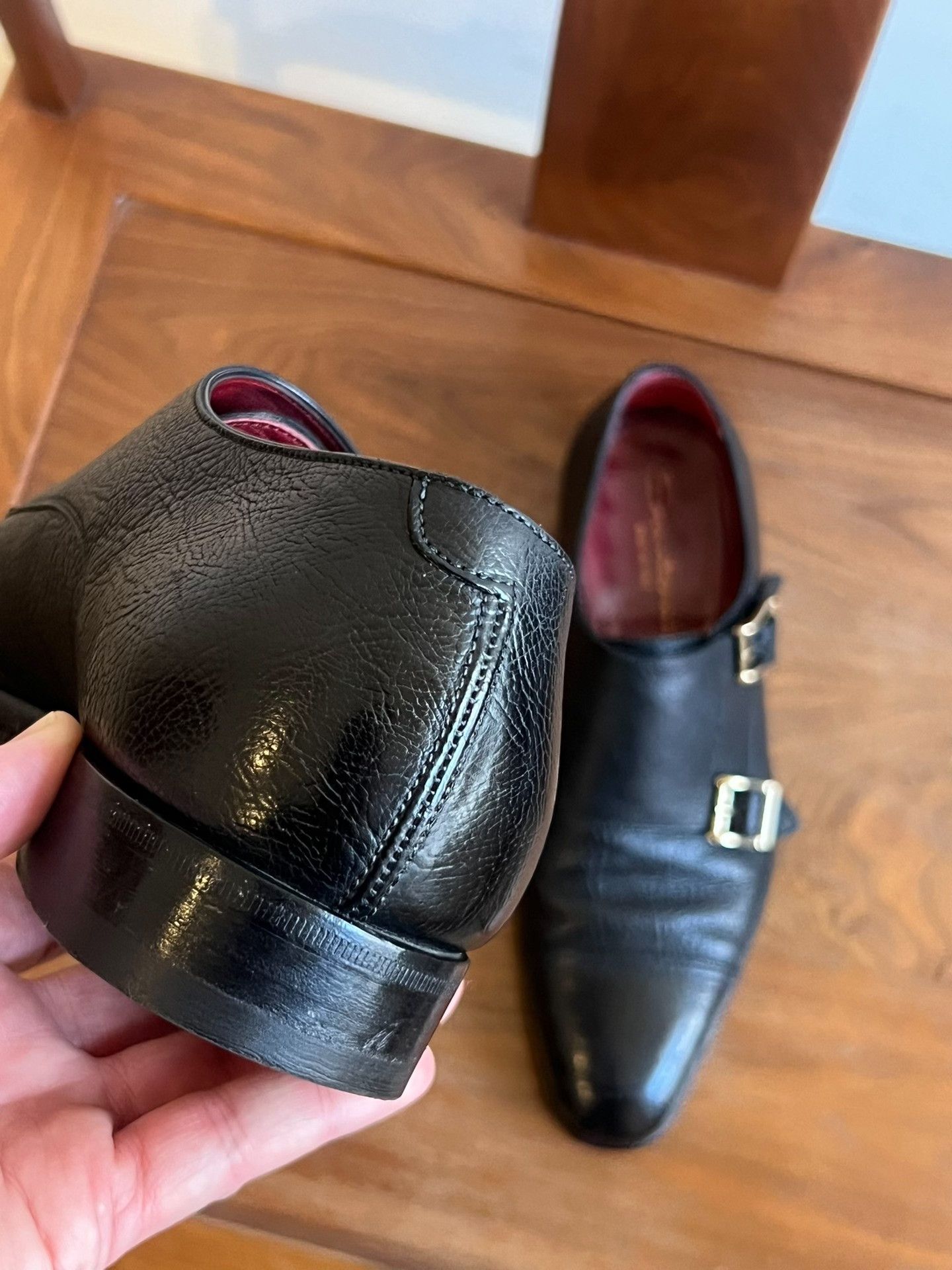 Santoni Santoni Monk Shoes Size US 9 / EU 42 - 3 Thumbnail