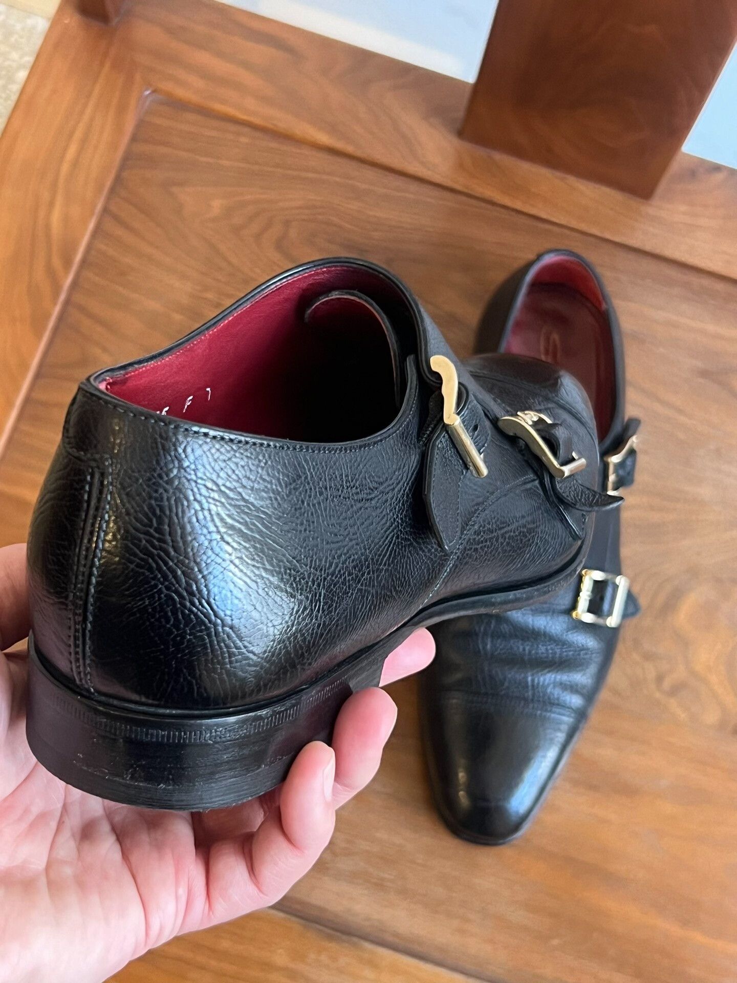 Santoni Santoni Monk Shoes Size US 9 / EU 42 - 4 Thumbnail