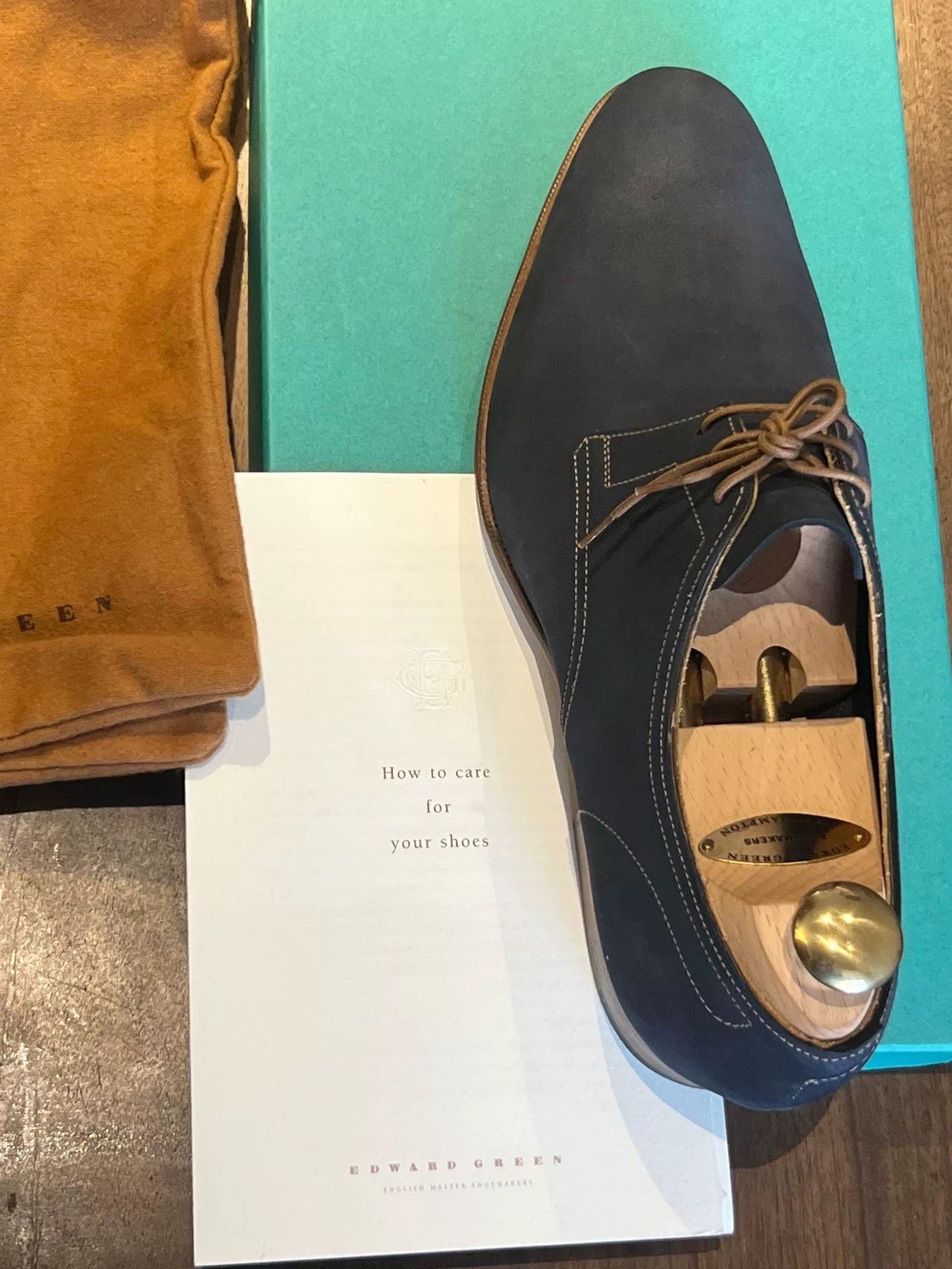 Edward Green Edward Green Suede Derby Shoes Size US 10 / EU 43 - 3 Thumbnail