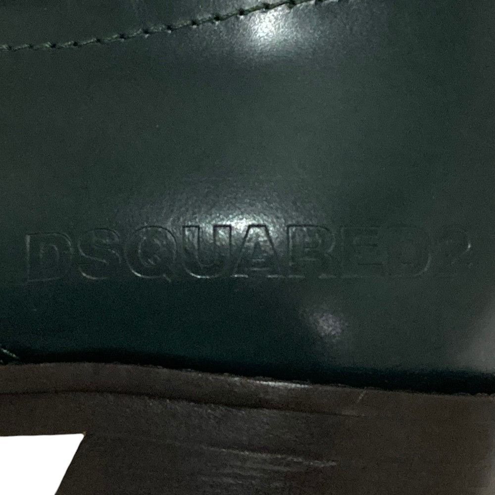 Dsquared2 Dsquared2 Dsquared2 Lace Up Chunky Heel Short Boots Leather Shoes DUTY FREE for USA Size ONE SIZE - 7 Thumbnail