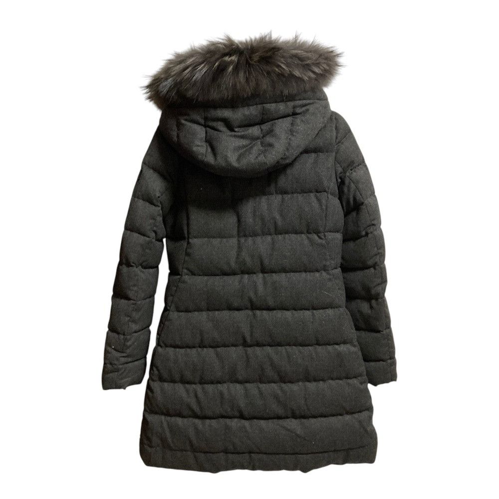 Other Other TATRAS LAVIANA Wool Raccoon Fur Down Coat Textile Outerwear LTA18A4571 DUTY FREE for USA Size ONE SIZE - 4 Thumbnail