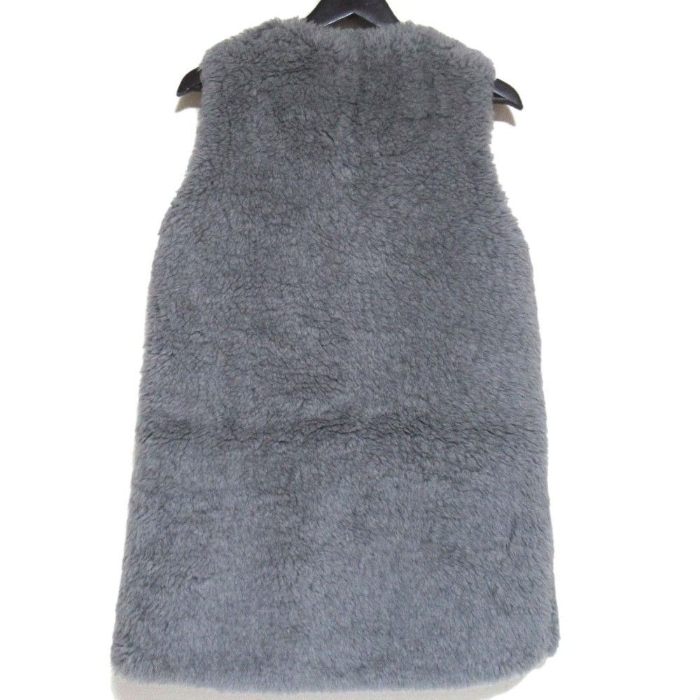 Other Other THE RERACS Padded Boa Long Vest Textile Outerwear DUTY FREE for USA Size ONE SIZE - 2 Thumbnail