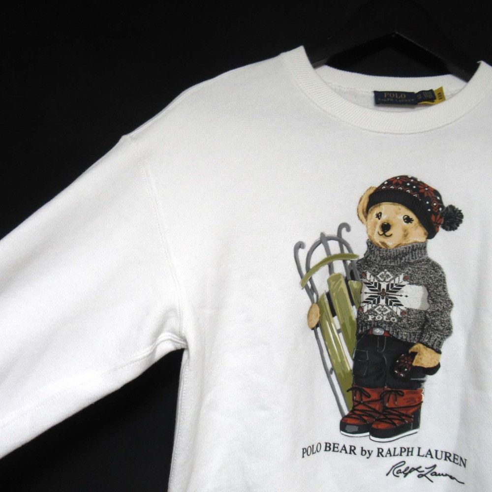 Ralph Lauren Ralph Lauren Polo Ralph Lauren Polo Bear Fleece Sweatshirt Textile Sweatshirts & Hoodies DUTY FREE for USA Size ONE SIZE - 3 Thumbnail