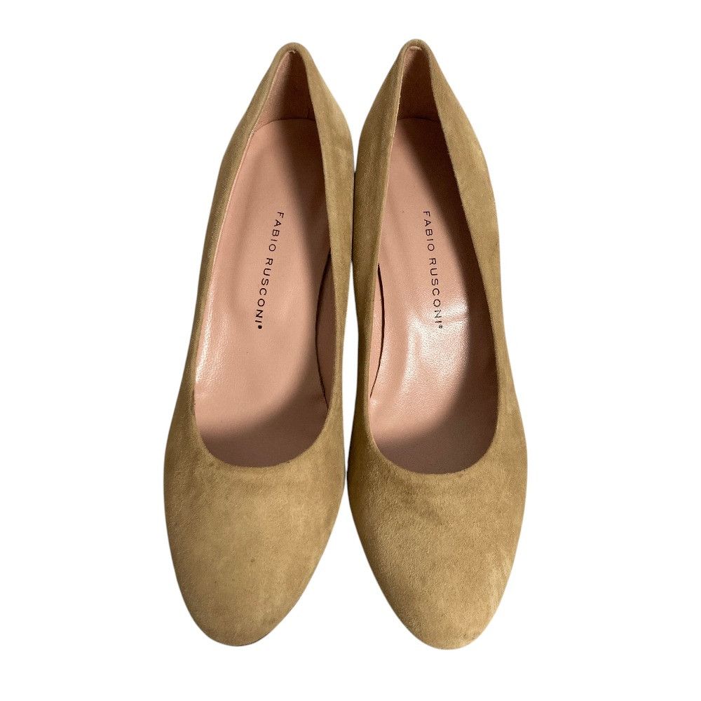 Other Other Fabio Rusconi Suede Wedge Pumps Leather Shoes DUTY FREE for USA Size ONE SIZE - 2 Thumbnail