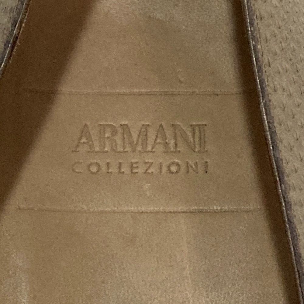 Armani Armani Armani Collezioni Leather Loafer Leather Shoes DUTY FREE for USA Size ONE SIZE - 7 Thumbnail