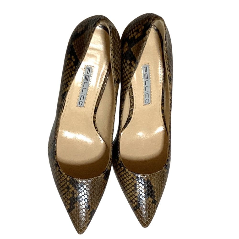 Other Other Pellico CORA 80 Python Print Pumps Leather Shoes DUTY FREE for USA Size ONE SIZE - 5 Thumbnail