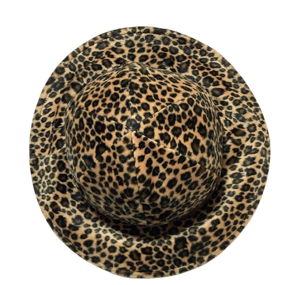 Other Other WONDERFUL WORLD Leopard Hat Textile Hats DUTY FREE for USA Size ONE SIZE - 3 Thumbnail