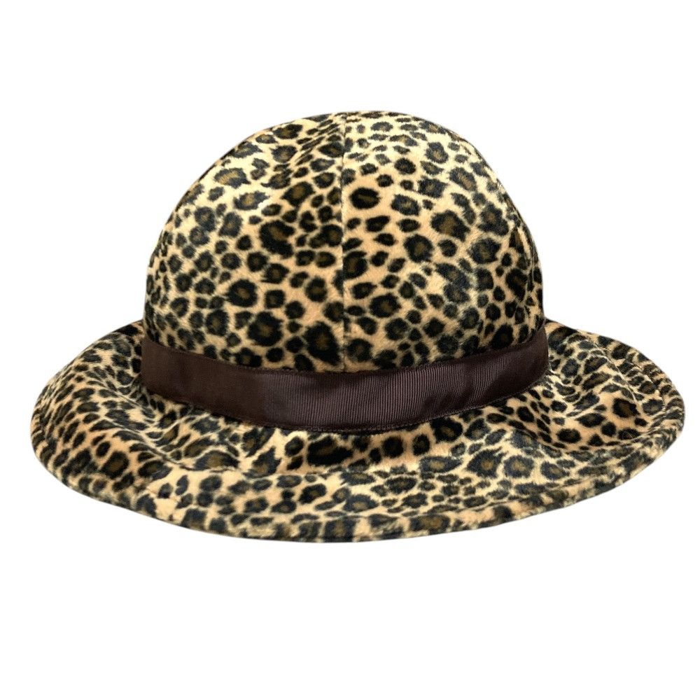 Other Other WONDERFUL WORLD Leopard Hat Textile Hats DUTY FREE for USA Size ONE SIZE - 2 Thumbnail