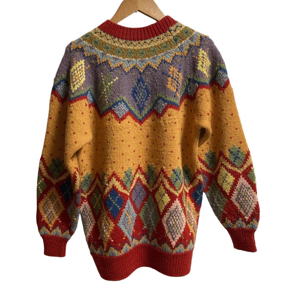 Other Other WONDERFUL WORLD Wool Knit Sweater Textile Tops DUTY FREE for USA Size ONE SIZE - 3 Thumbnail