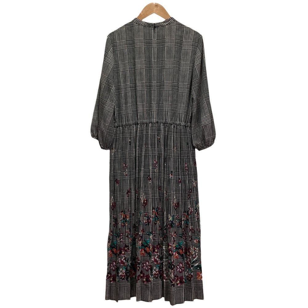 Other Other AMACA Check&Flower Ornament Print Dress Textile Dresses DUTY FREE for USA Size ONE SIZE - 2 Thumbnail