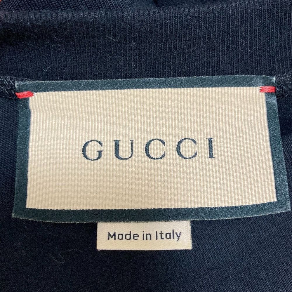 Gucci Gucci Gucci MOTO logo Long T-shirt Textile T-Shirts 775503 DUTY FREE for USA Size ONE SIZE - 4 Thumbnail