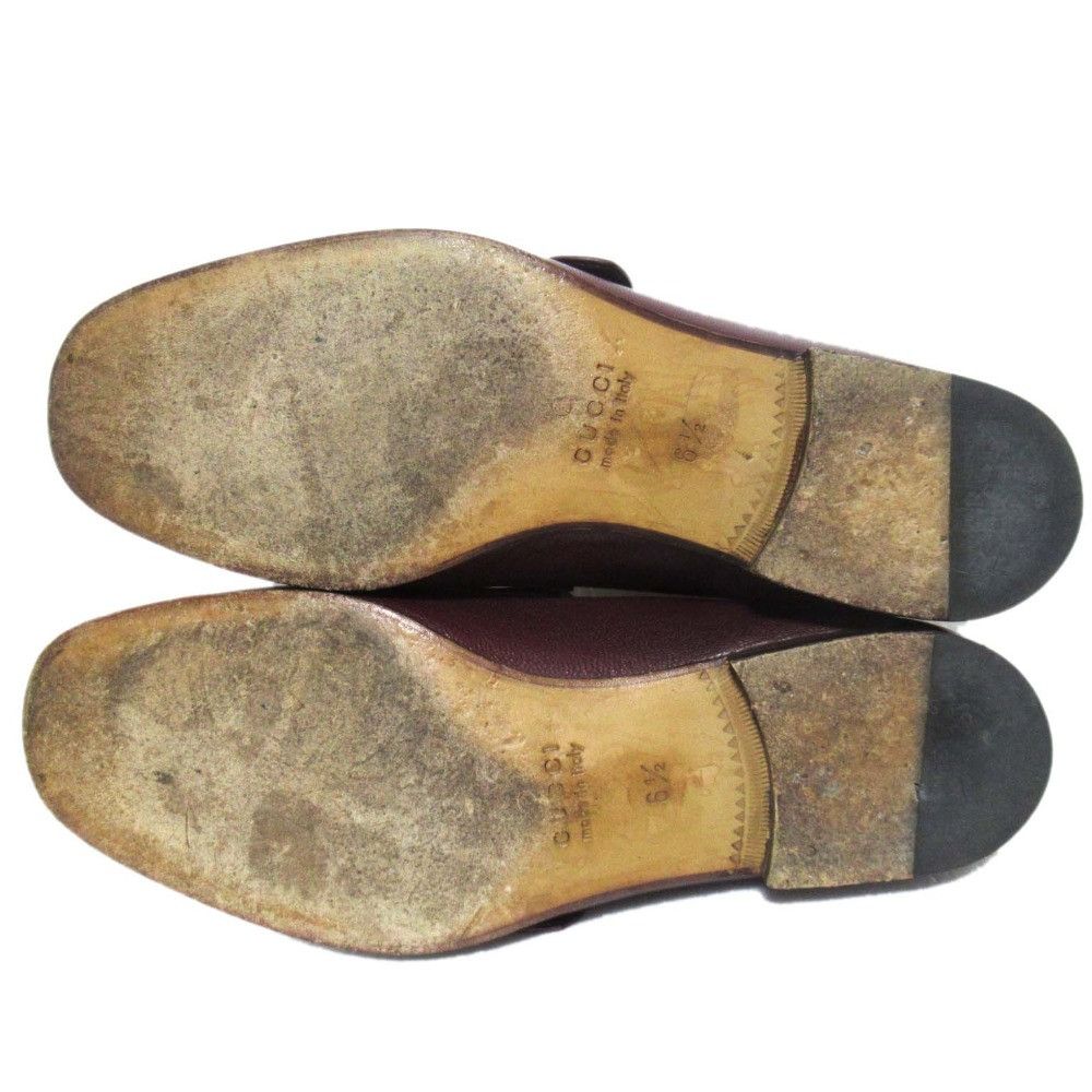 Gucci Gucci Gucci GG Marmont Loafer Leather Shoes 428609 DUTY FREE for USA Size ONE SIZE - 10 Thumbnail